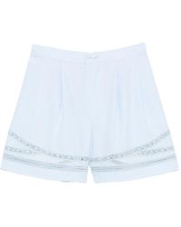 Ermanno Scervino - Cotton Shorts - Lyst
