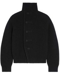 Dries Van Noten - Chunky Wool Cardigan - Lyst