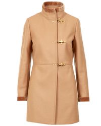 Fay - Coats Kameel - Lyst