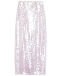 forte_forte - Lange Rok Met Lovertjes - Lyst