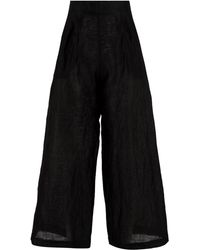 Akep - Broek Zwart - Lyst