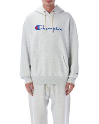 Champion - Relaxed-Fit Hoodie With Logo - Lyst