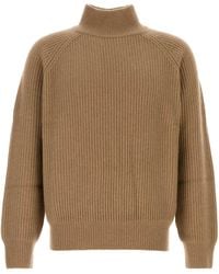 LeKasha - Camel Cashmere Lette Sweater - Lyst