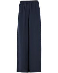 Max Mara - 'Volonta' Heavy Silk Soft Pants - Lyst