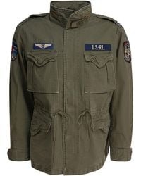 Polo Ralph Lauren - The Iconic Military Jacket With Logo - Lyst