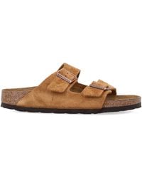 Birkenstock - Platte Schoenen - Lyst