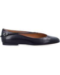 Jil Sander - Leather Ballerina - Lyst