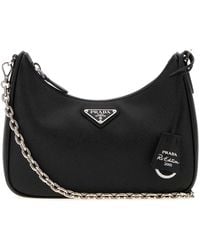 Prada - Leather Re-Edition 2005 Shoulder Bag - Lyst
