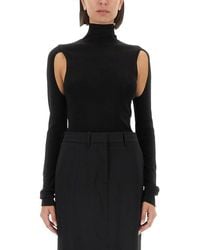 Helmut Lang - High Neck Slim-Fit Top - Lyst