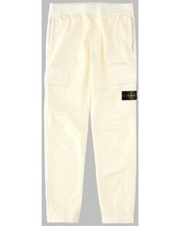 Stone Island - Boys Regular Tapered Cargo Pants - Lyst