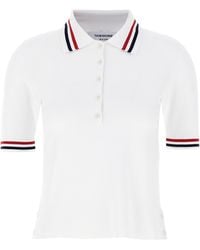 Thom Browne - Polohemd "Rwb" - Lyst