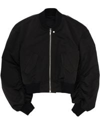 Rick Owens - Bomber Jacket With Ribbed Trim - Lyst