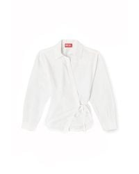 DIESEL - Cotton Shirt - Lyst