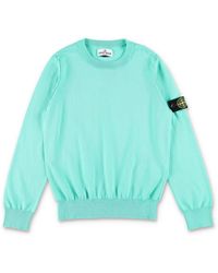 Stone Island - Pulls Vert - Lyst