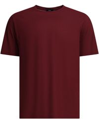 Herno - Crew-neck T-shirt T-shirts Red - Lyst