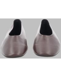 Aeyde - Nappa Leather Minimalist Ballerina Flats - Lyst