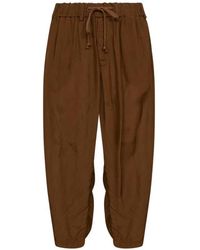 Uma Wang - Pantalones con cordón de - Lyst