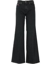 DIESEL - Jeans Zwart Denim - Lyst