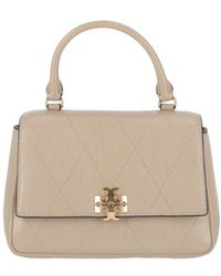 Tory Burch - Charlie Quilted Top Handle Chain Wallet - Lyst