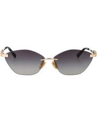 Gucci - Metal Sunglasses - Lyst