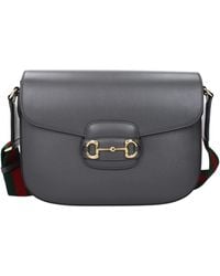 Gucci - Borse A Tracolla Hors Donna Pelle Grigio - Lyst