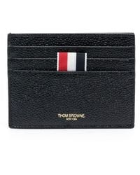 Thom Browne - Leather Credit Card Case - Lyst