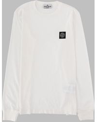 Stone Island - Timeless Long Sleeve Tee For Boys - Lyst