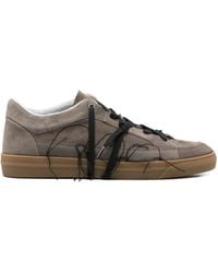 Santha - Love Cut Suede Taupe - Lyst