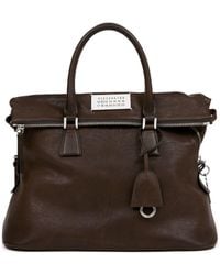 Maison Margiela - 5Ac Medium Leather Handbag - Lyst