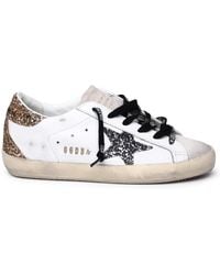 Golden Goose - Super-Star Classic Leather Sneakers - Lyst
