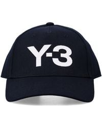 Y-3 - Hoeden Zwart - Lyst