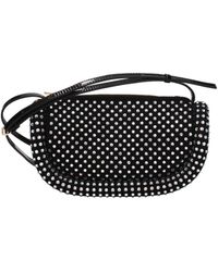 JW Anderson - Jw Anderson Crossbodytassen The Bumper Donna Suede Zwart - Lyst