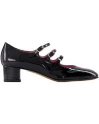 CAREL PARIS - Kina Pompen Zwart Patent Leer - Lyst