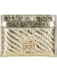 Tory Burch - Kartenetui mit Logo-Schild - Lyst