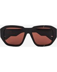 FACE HIDE - Broken Cosmo Sunglasses With Logo - Lyst