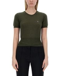 Vivienne Westwood - Jersey With Logo - Lyst