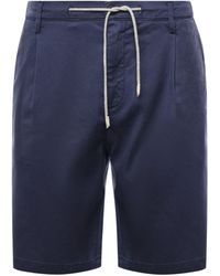 Eleventy - Bermuda-Shorts Mit Kordelzugbund - Lyst