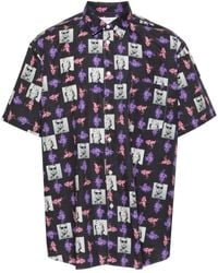 Comme des Garçons - Comme Des Garcons Shirt Short-Sleeved Shirt With Andy Warhol Print - Lyst
