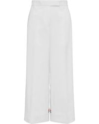 Thom Browne - Chino Met Riemlus Van Katoenen Gabardine - Lyst