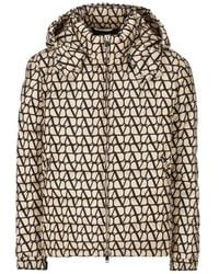 Valentino - Toile Iconographe Down Jacket - Lyst