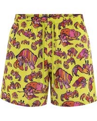 Vilebrequin - Mahina gemusterte Strandshorts - Lyst