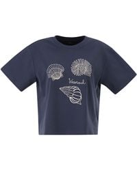 Weekend by Maxmara - Wkdsabato Cotton Jersey T Shirt With Print - Lyst
