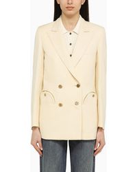 Blazé Milano - Cream-Coloured Savannah Jacket - Lyst