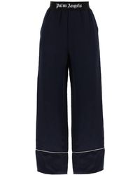 Palm Angels - Satin Pajama Pants For - Lyst