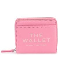 Marc Jacobs - Die Leder -Mini -kompakte Brieftasche - Lyst