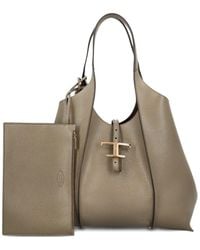 Tod's - TOD 's Bolso de cuero mediano - Lyst