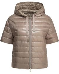 Herno - Reversible Short Down Jacket - Lyst