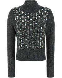 Pinko - 'mirror Image' Turtleneck -trui - Lyst
