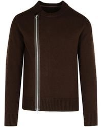 Sacai - Wool Sweater - Lyst