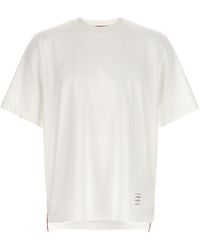 Thom Browne - 'rwb Knit Trim' T -shirt - Lyst
